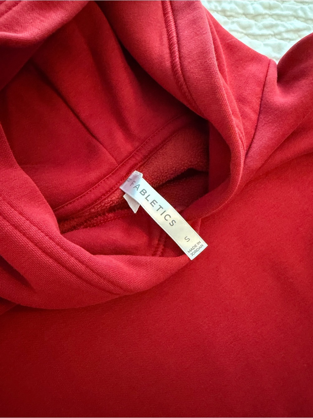 Fabletics, Cozy Cropped Hoodie Sweatshirt, Size Small - Picture 4 of 5